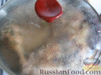 Фото приготовления рецепта: Курица в медово-соевом маринаде - шаг №8