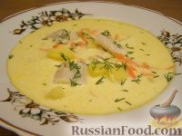 Фото к рецепту: Рыбный суп со сливками
