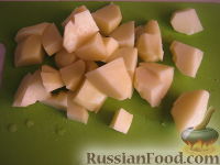 Фото приготовления рецепта: Суп на курином бульоне с чесночными галушками - шаг №19