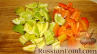 Фото приготовления рецепта: Форель с овощами - шаг №3