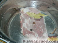 Фото приготовления рецепта: Суп из свинины с галушками - шаг №1
