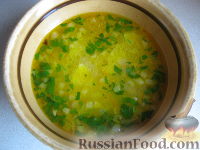 Фото приготовления рецепта: Суп из свинины с галушками - шаг №9
