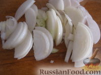 Фото приготовления рецепта: Лечо из баклажанов на зиму - шаг №5