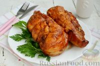 Фото приготовления рецепта: Пастрома из куриного филе в медово-пряной глазури - шаг №9