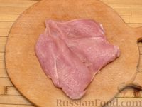 Фото приготовления рецепта: Куриное филе, фаршированное сыром и ветчиной - шаг №5