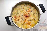 Фото приготовления рецепта: Куриный суп с галушками - шаг №16