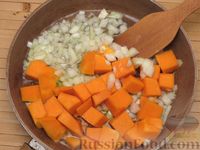 Фото приготовления рецепта: Рис с тыквой, в духовке - шаг №3
