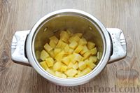 Фото приготовления рецепта: Трубочки из лаваша с картошкой и сыром (в духовке) - шаг №2
