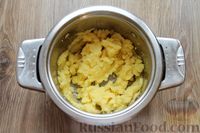 Фото приготовления рецепта: Трубочки из лаваша с картошкой и сыром (в духовке) - шаг №3