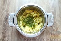 Фото приготовления рецепта: Трубочки из лаваша с картошкой и сыром (в духовке) - шаг №4