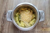 Фото приготовления рецепта: Трубочки из лаваша с картошкой и сыром (в духовке) - шаг №6