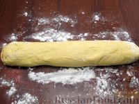 Фото приготовления рецепта: Тыквенные пампушки с чесноком и зеленью - шаг №15