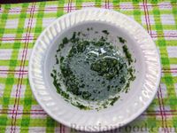 Фото приготовления рецепта: Тыквенные пампушки с чесноком и зеленью - шаг №24