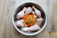 Фото приготовления рецепта: Куриные ножки в сметане и французской горчице, запечённые в духовке - шаг №6
