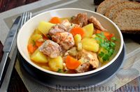 Фото к рецепту: Густой немецкий суп "Пихельштайнер" из свинины, говядины и курицы