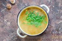 Фото приготовления рецепта: Суп с шампиньонами и пшеном - шаг №6