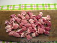 Фото приготовления рецепта: Гречка со свининой (на сковороде) - шаг №2