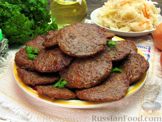 Котлеты из говяжьей печени с картофелем и грибами - рецепт с фотографиями - Patee. Рецепты