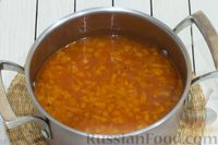 Фото приготовления рецепта: Фасолевый суп с имбирём и пряностями - шаг №9