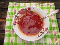 Фото приготовления рецепта: Жареный картофель с томатной пастой - шаг №11