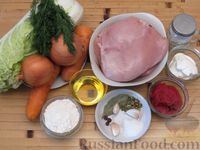 Фото приготовления рецепта: Постная запеканка из картофеля, фасоли и лука - шаг №7