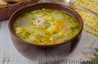 Фото к рецепту: Куриный суп с яйцом
