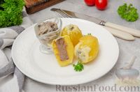 Фото приготовления рецепта: Курица, запечённая с картошкой, капустой и сладким перцем - шаг №3