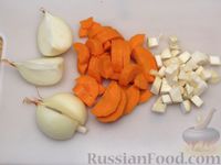 Фото приготовления рецепта: Котлеты из куриных сердечек, запечённые в соусе бешамель - шаг №3