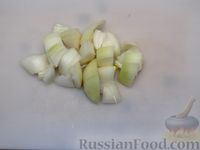 Фото приготовления рецепта: Котлеты из куриных сердечек, запечённые в соусе бешамель - шаг №7