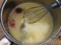 Фото приготовления рецепта: Котлеты из куриных сердечек, запечённые в соусе бешамель - шаг №15