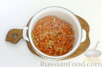 Фото приготовления рецепта: Сливочный суп с кукурузой и копчёной курицей - шаг №6