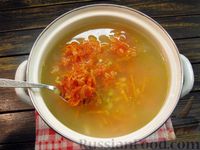 Фото приготовления рецепта: Суп из квашеной капусты с фасолью - шаг №20