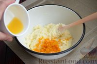 Фото приготовления рецепта: Апельсиновое печенье с трещинками - шаг №4