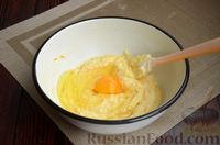 Фото приготовления рецепта: Апельсиновое печенье с трещинками - шаг №5