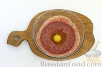 Фото приготовления рецепта: Печёночные оладьи с плавленым сыром - шаг №5