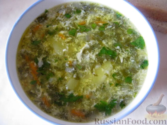 Щи зеленые старорусские – кулинарный рецепт