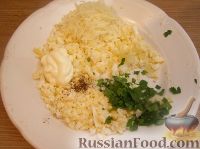Фото приготовления рецепта: Тосты с яичным салатом - шаг №5