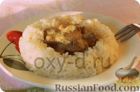 Фото к рецепту: Печень в сырном соусе (в мультиварке)