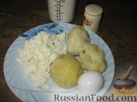 Фото приготовления рецепта: Творожно-картофельные галушки - шаг №1