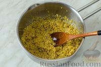 Фото приготовления рецепта: Булгур с овощами и шампиньонами - шаг №3