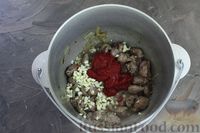 Фото приготовления рецепта: Суп с говядиной, квашеной капустой и картошкой - шаг №4