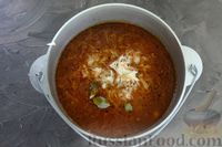 Фото приготовления рецепта: Суп с говядиной, квашеной капустой и картошкой - шаг №7
