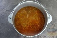 Фото приготовления рецепта: Суп с говядиной, квашеной капустой и картошкой - шаг №8