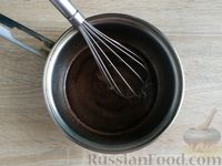 Фото приготовления рецепта: Овсяное печенье с какао (без выпечки) - шаг №4