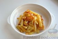 Фото приготовления рецепта: Форшмак из сельди, яблок и жареного картофеля - шаг №4