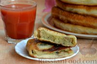Фото приготовления рецепта: Жареные дрожжевые пирожки с картошкой и грибами - шаг №26