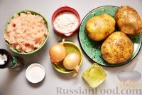 Фото приготовления рецепта: Котлетки из картофеля и куриного фарша - шаг №1