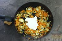 Фото приготовления рецепта: Макароны с грибами и фасолью (на сковороде) - шаг №5