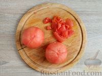 Фото приготовления рецепта: Макароны с фасолью, грибами и помидорами - шаг №10