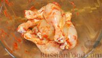 Фото приготовления рецепта: Курица с картошкой на сковороде - шаг №1